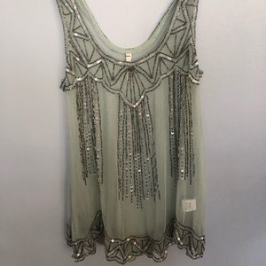 Willow & Clay Beaded Cami